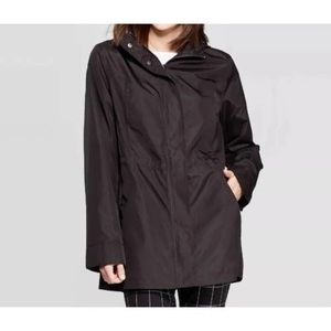 A New Day Water Resistant Rain Parka Jacket